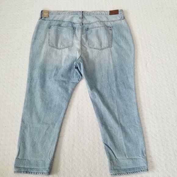 Madewell The Curvy Perfect Vintage Jean Womens Plus Size 37 Light‎ Wash New - Picture 2 of 11